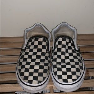 Checkerboard vans!!